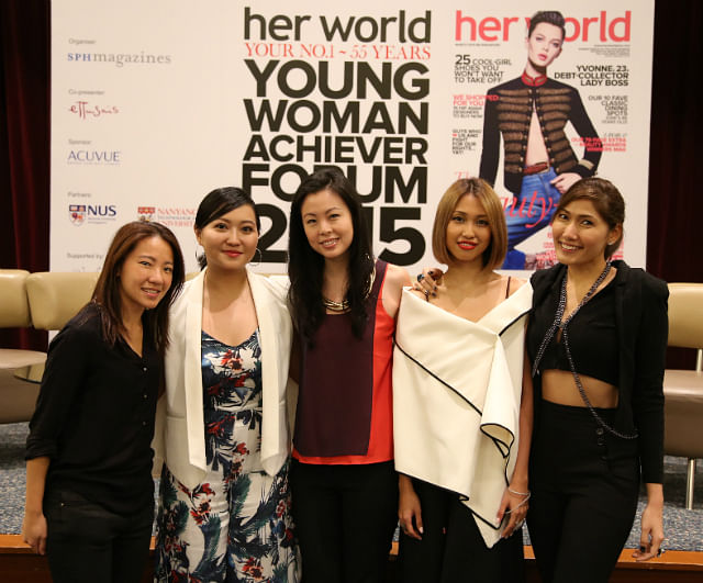 Her World Young Woman Achiever Forum 2015